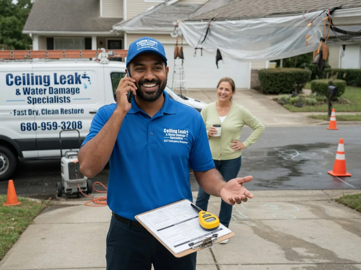 Ceiling Leak Cleanup Mount Vernon, IN FAQs